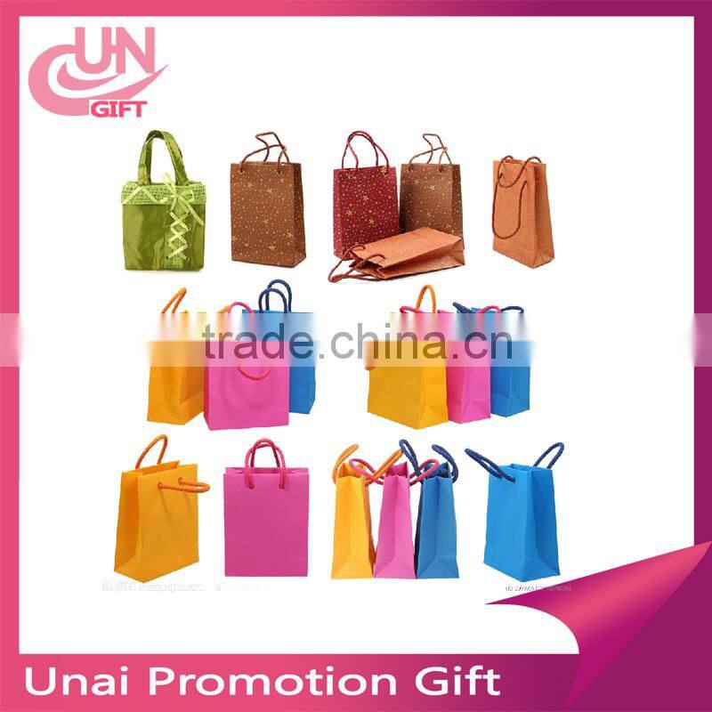 Beautiful Rainbow Bling Bling Color Recyclable Sewing Non Woven Shopping Bag , Recycle Cloth Bag , Non-woven Bag