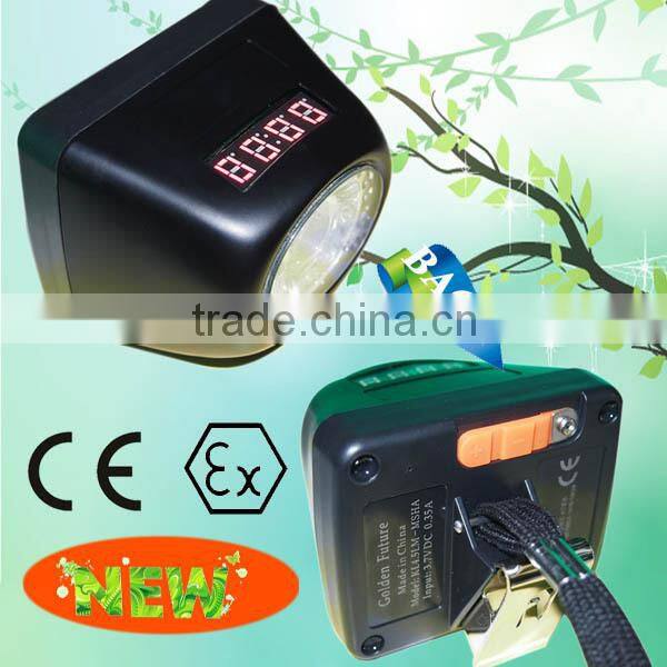 CE approved digital explosion-proof led miner helmet light