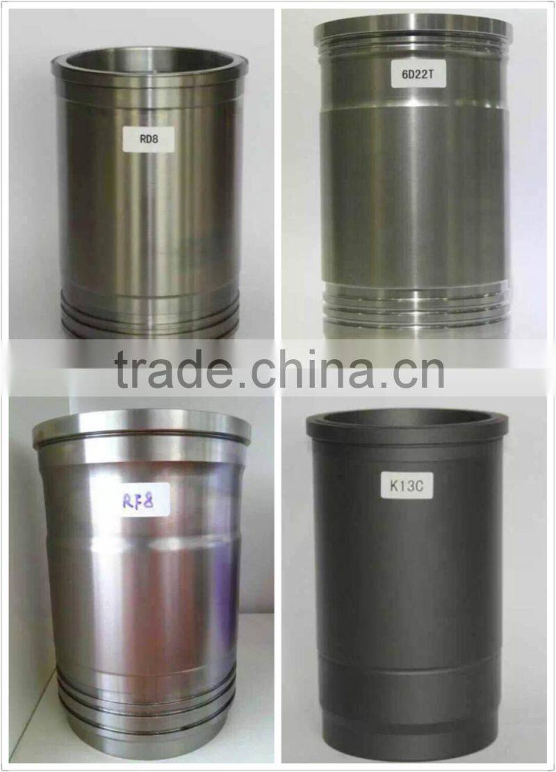 Engine liner/Sleeve ME092221for Mitsubishi fuso mixer truck or dump truck 8 cylinder FV515 8DC10