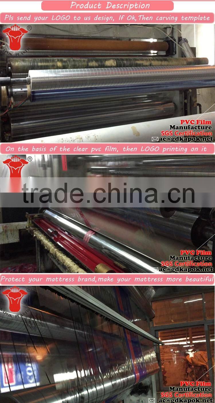 0.06mm mattress printing pvc film