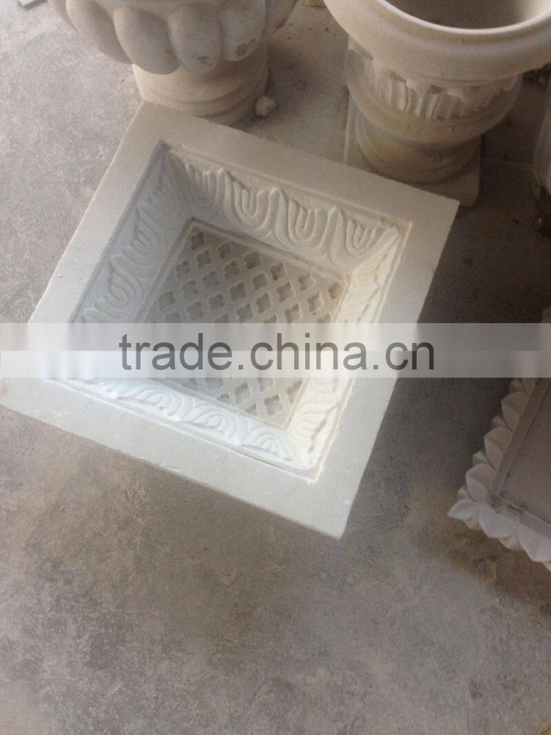 Garden Decorative Granite Stone Carving Birdbath For Garden Decoration