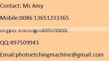 High Precision Etching Machine for fiter mesh