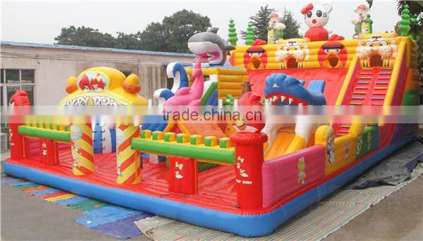 Giant kids inflatable bouncer slide for sale