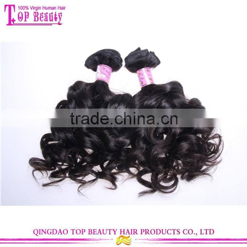 Different Types of Curly Weave Hair Wholesale Price Natural Color Raw Indian Curly Hair Extension