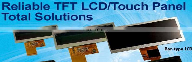 3.9'' bar type lcd panel with 480x128 for refrigerator