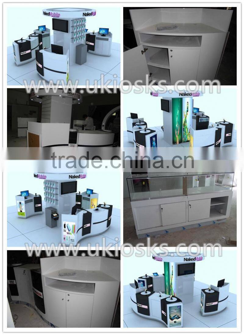 Mall cell phone accessories kiosk | cell phone accessories kiosk design | cell phone accessories display stand for sale