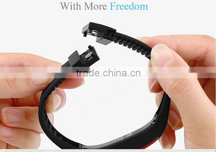 Fashion Bracelet Wrist led silicone watch with adjustable silicon band