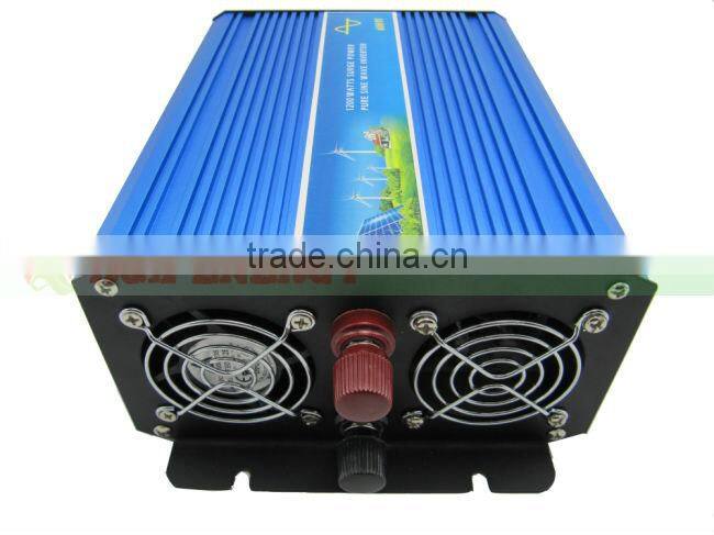 Pure sine wave inverter 600w. 12V/24V/48V DC to 100/110/120/220/230/240V AC.