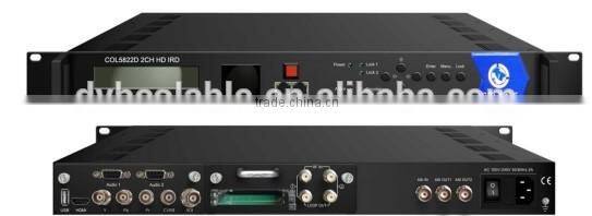 DTV Professional IP to HD and SD video Decoder COL5822D