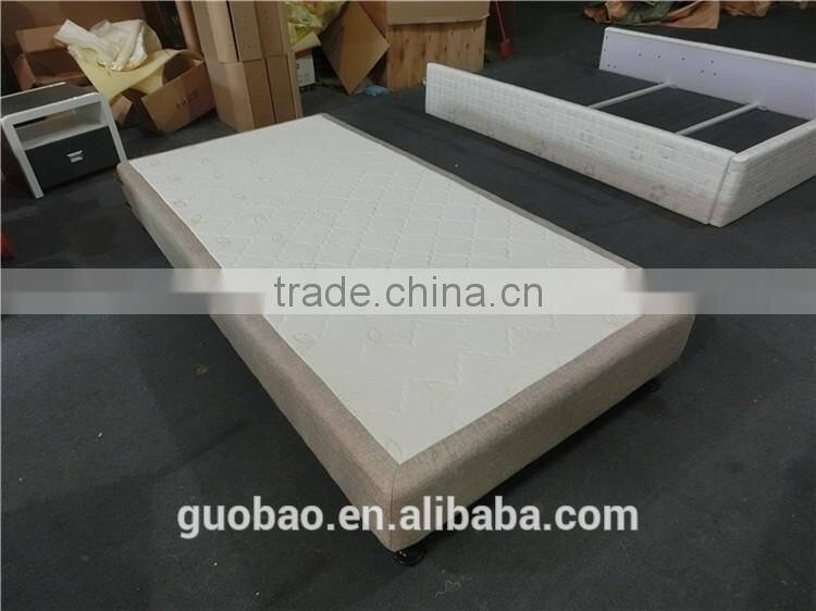 Fabric Upholstered Bed super quality king single fabric bed frame