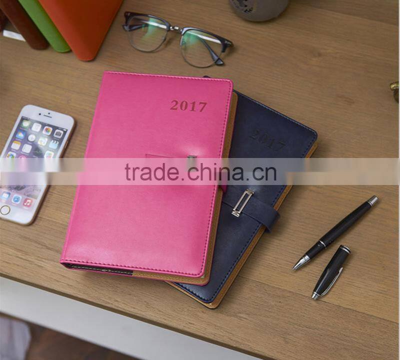 2017 PU diary agenda printing notebook