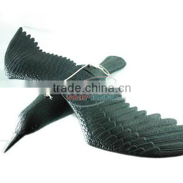Half a piece of plastic flocking pigeon for garden decoration