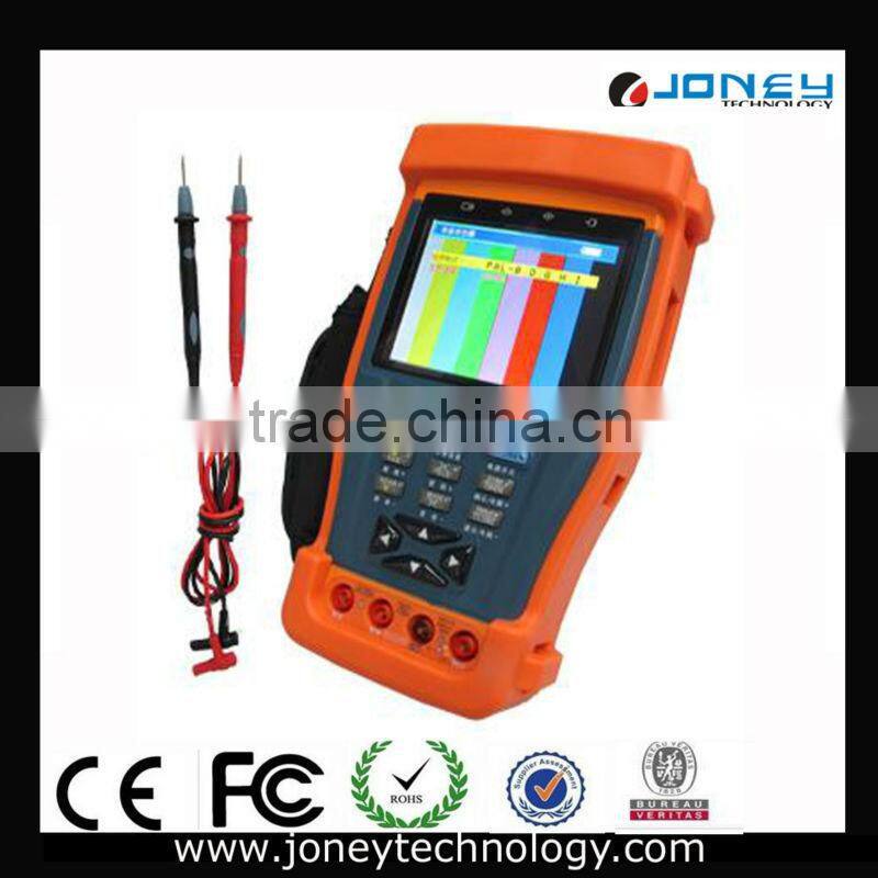 CCTV LCD Monitor Tester with PTZ tester and digital multimeter