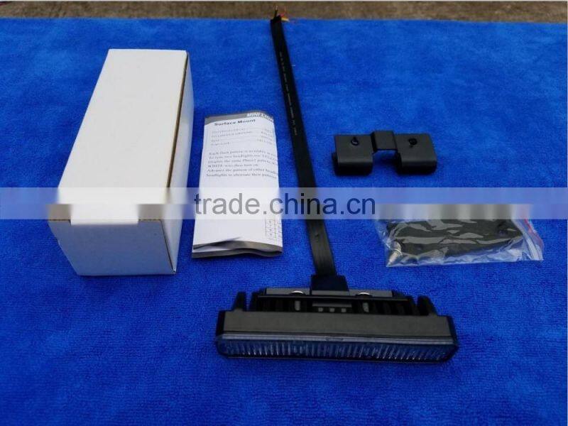 6 led strobe emergency grill light deck light