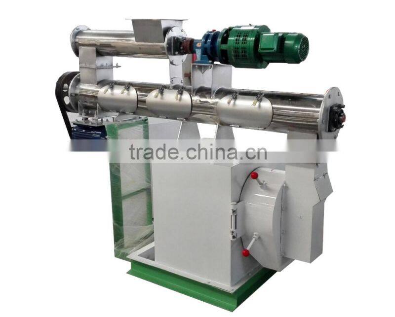 1-2t/h animal feed pelleting machine / small ring die type pellet mill