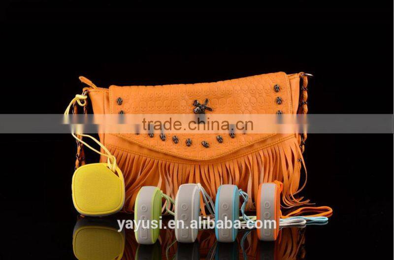 New arrival,mini bluetooth mobilephone speaker With phone camera control fuction