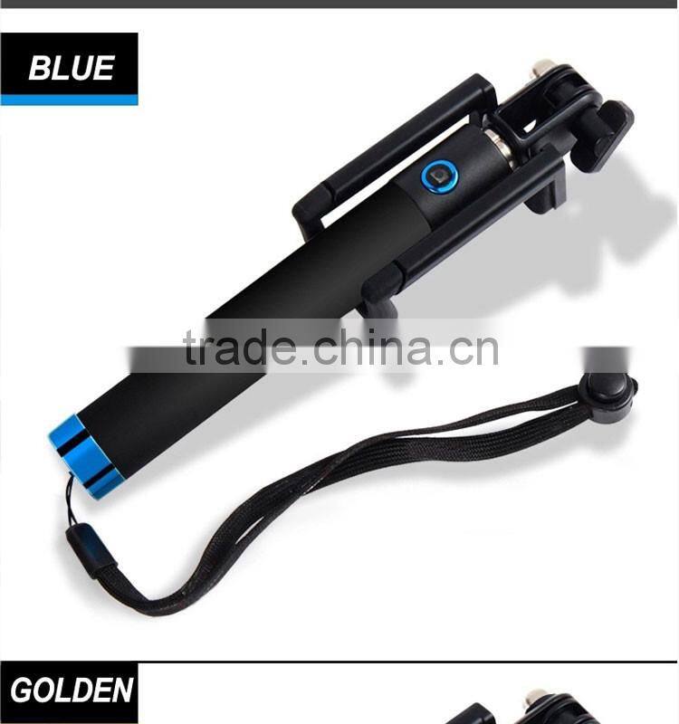 2015 new foldable monopod wholesale bluetooth selfie stick,Selfie-Stick With Shutter Bluetooth