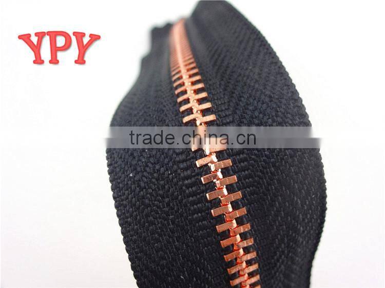 Popular Style Rose Gold Zipper Chain