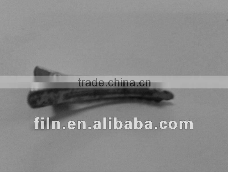 small copper crocodile clamp for hair 35mm