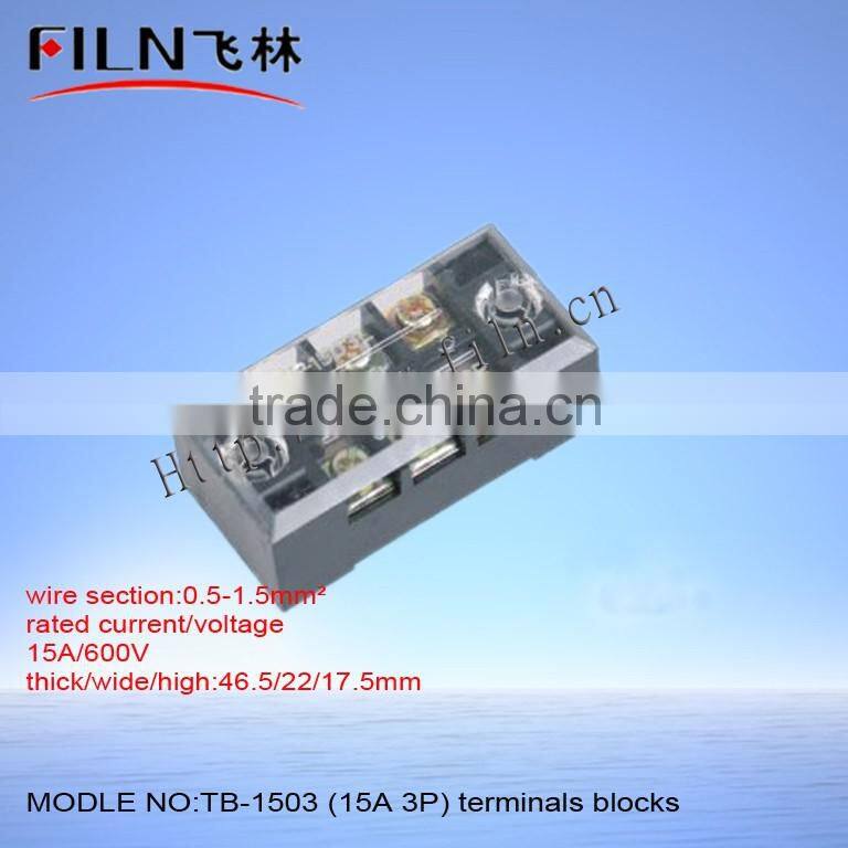 15A 6P Copper material TB terminal block TB-1506