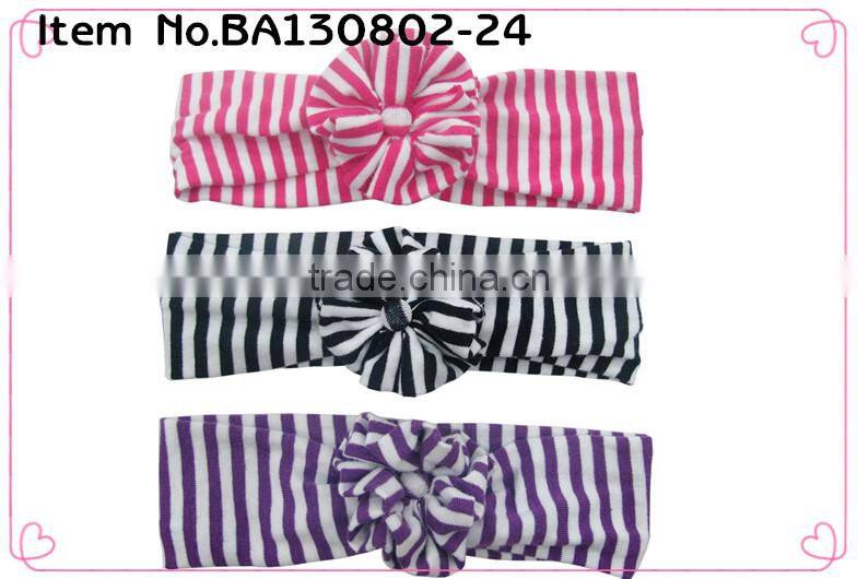 child soft stretch flower headbands accessories