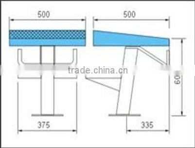 Durable Olympic swimming pool starting blocks