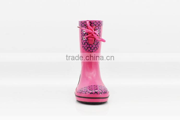 New Products Customised designs Rubber camo rain boots