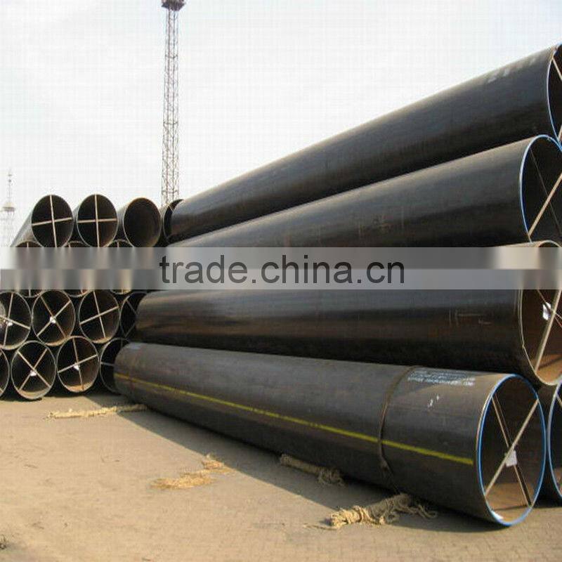 API 5L ERW Steel Pipe with Black Painting