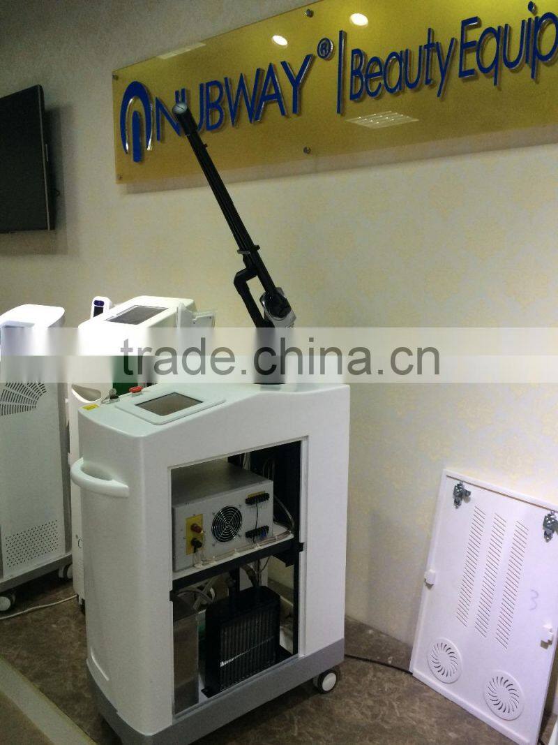 Biggest Christmas Promotion CE Approval Nubway q switched yag laser for permanent tattoos removal