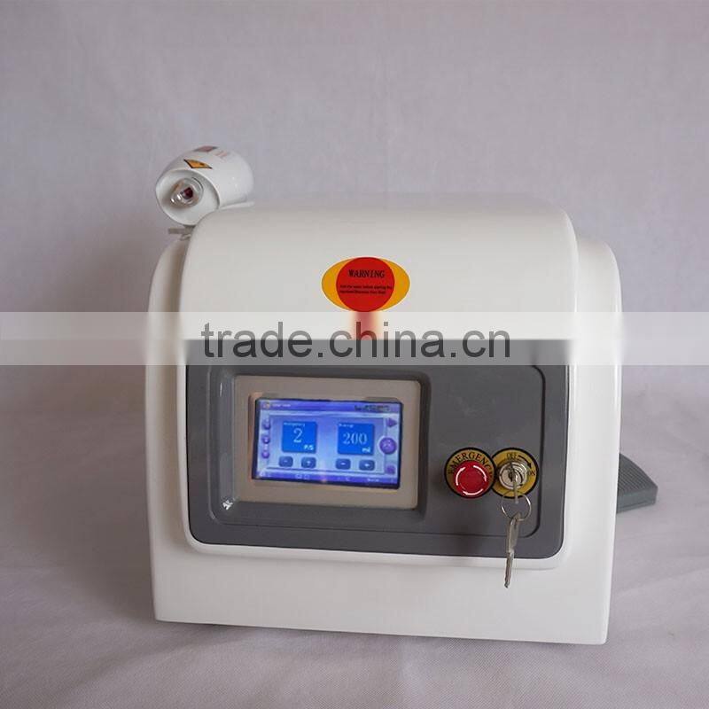 hot sale Beauty salon and spa use tattoo removal /pigmenation removal/nd yag laser price