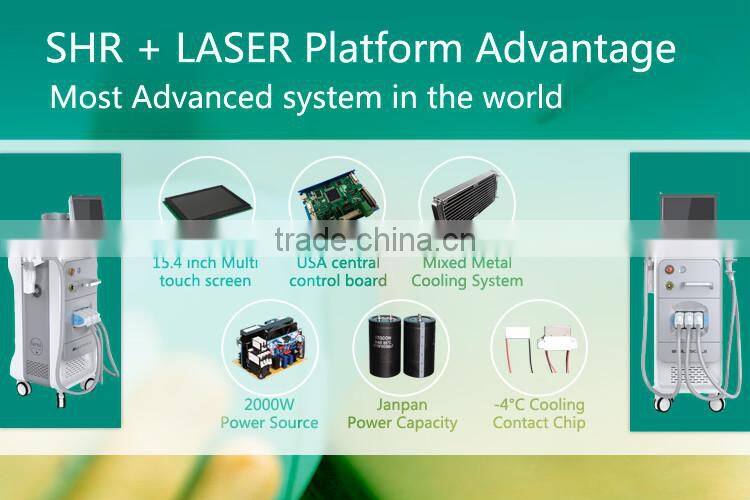 Factory Price Promotion Advanced 3 Handles Permanent Hair Removal IPL Shr Machine