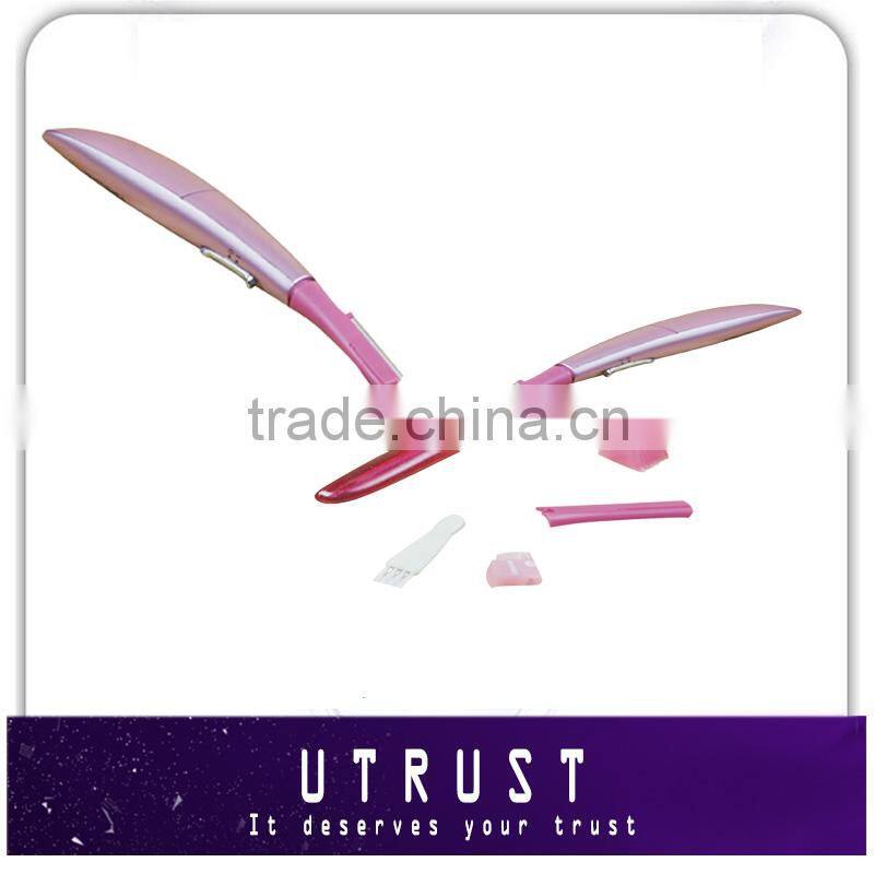 Cheap plastic handle Eyebrow Razor Shaper