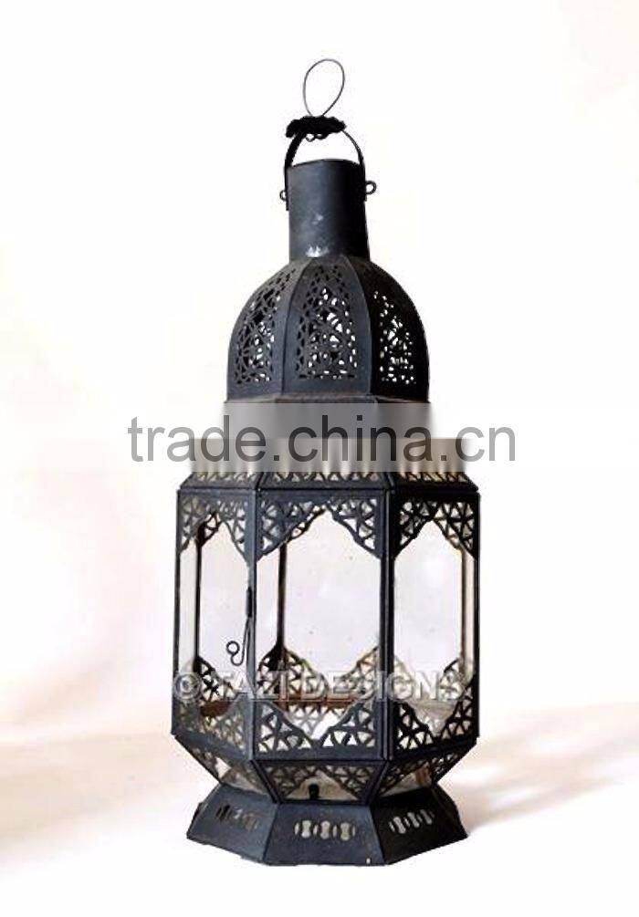 antique hanging hurricane lamp