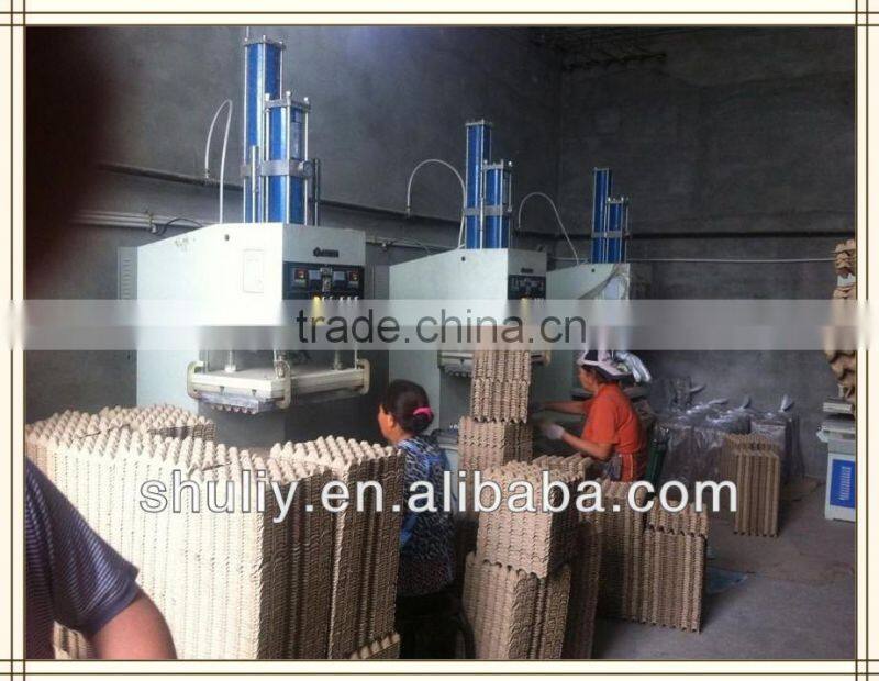 Automatic egg tray pulp molding machine(Skype:shuliy218)