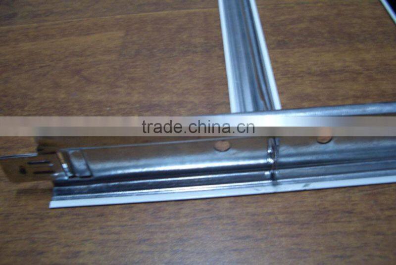 PVC Laminated Gypsum Ceiling Board/Tiles with Ceiling Tee Grids