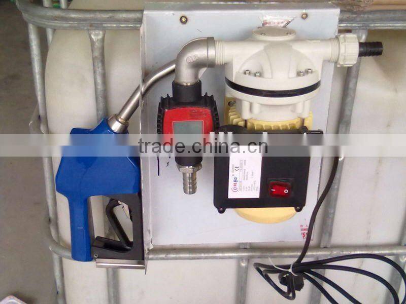 Automatic oil gun for adblue pump