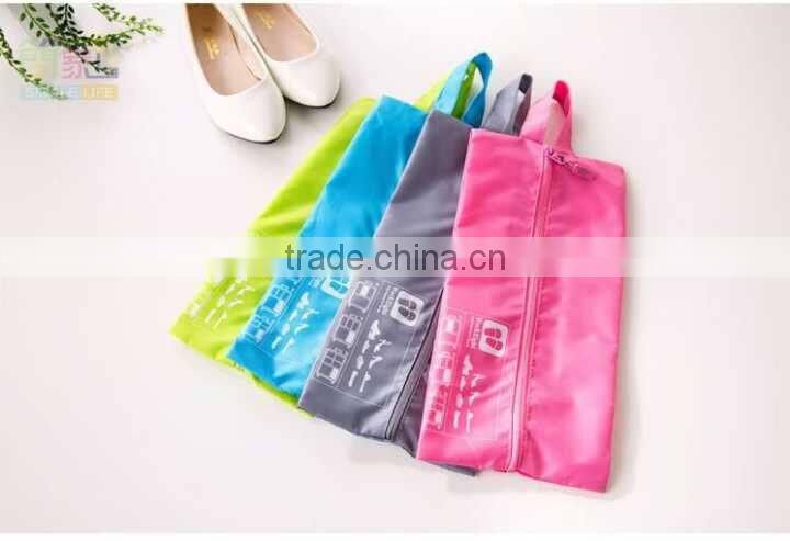 Reusable multiple cycling promotional custom shoes bag for outdoor