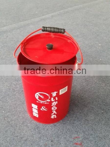 Japan standard little fire bucket manufacturer in China
