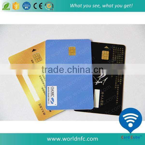 ISO 7816 SLE5542 Contact IC Smart Card SLE5542 with Full Color