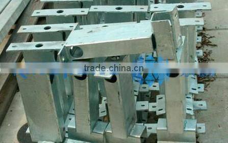 Greenhouse hot galvanized steel skeleton