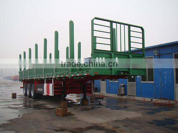 china made drop side semi trailer for sales