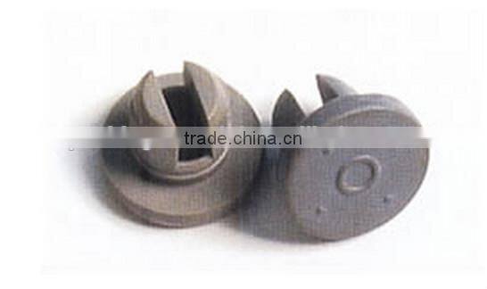 The new glass bottle with rubber stopper