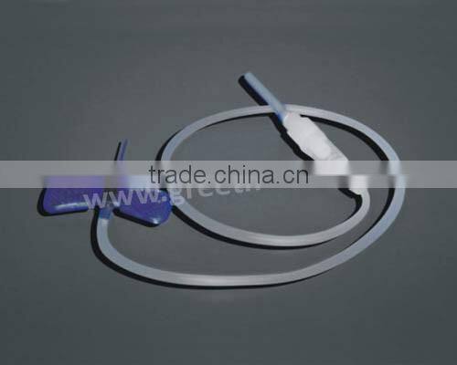 safety butterfly blood collection needle