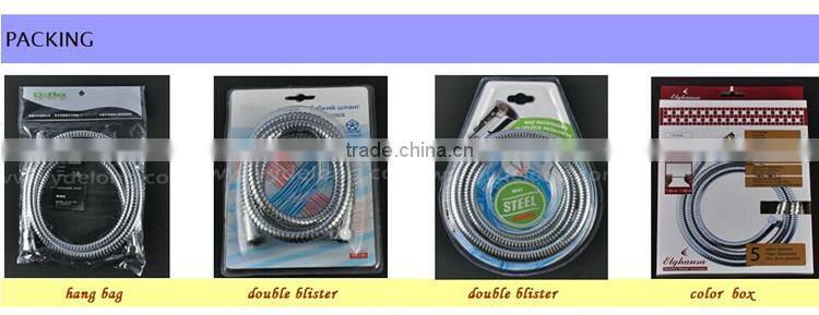 yuyao Doflex OEM New Design Fashion Style ACS SGS CE Certificated High Pressure 304 stainless steel shower hose