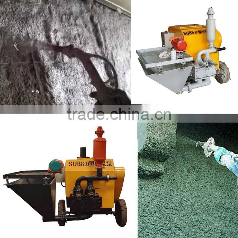 Chinese manufacture small portable electric cement pump for wall