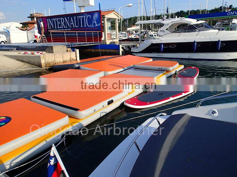 Multi-purpose High Quality Portable Inflatable Water Floating Docks Platform