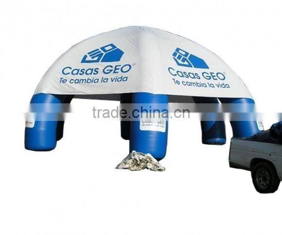 Anti-UV waterproof advertising inflatable tent event with LED light