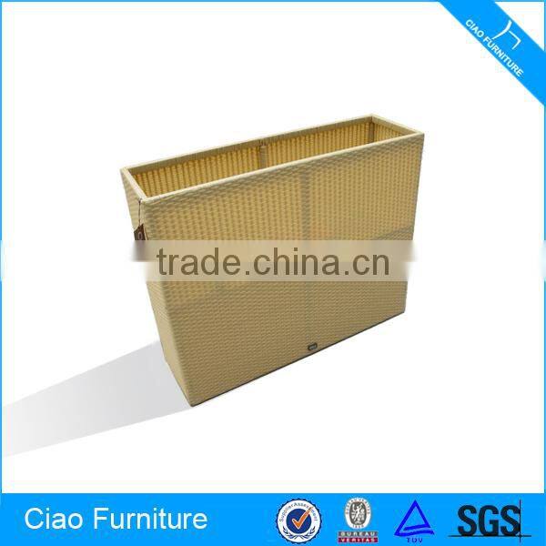 Cottage furniture garden rattan flower pot