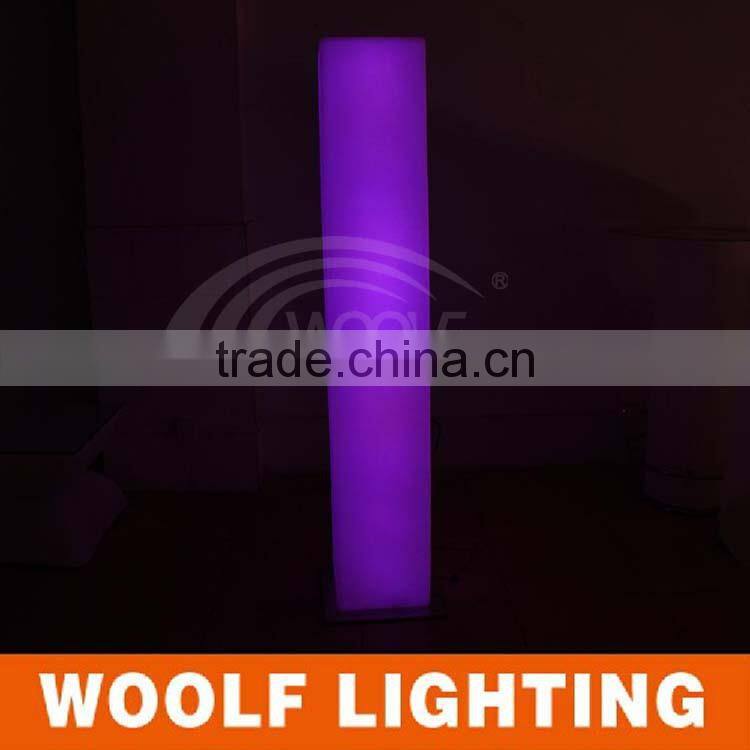 LED roman square pillar design/wedding decorating roman pillar