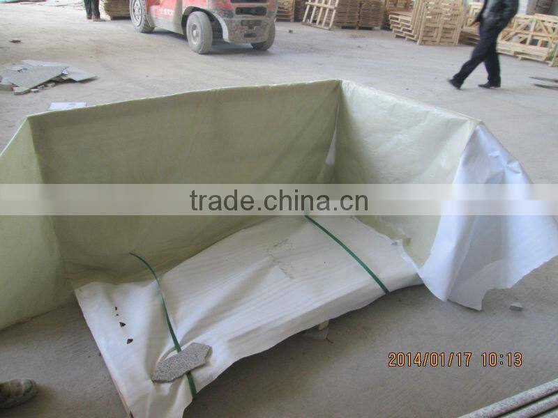 China Bianco sardo G640 granite stairs